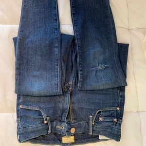 Mother jeans - looker ankle fray girl crush 26